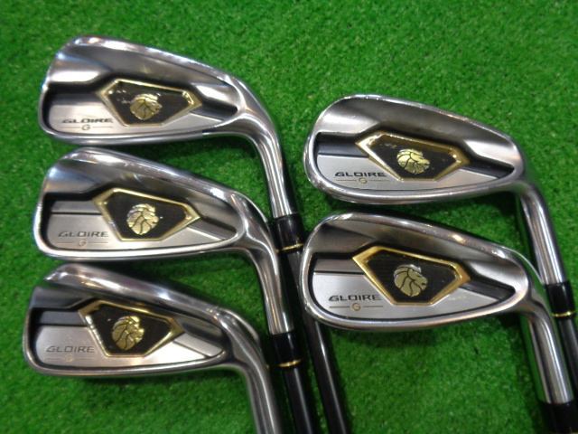 TaylorMade M Gloire Irons 6-9 (5pc) — Flex S — Japan Model, Used