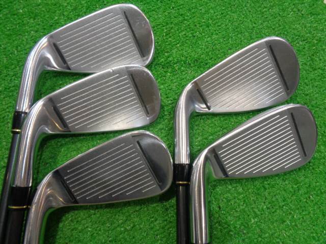 TaylorMade M Gloire Irons 6-9 (5pc) — Flex S — Japan Model, Used