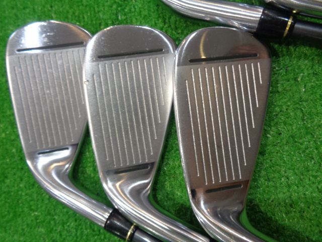 TaylorMade M Gloire Irons 6-9 (5pc) — Flex S — Japan Model, Used