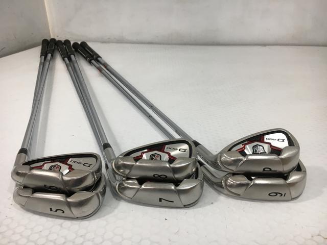 Wilson D-200 Irons 5-9 (6pc) — Flex R — Japan Model, Used