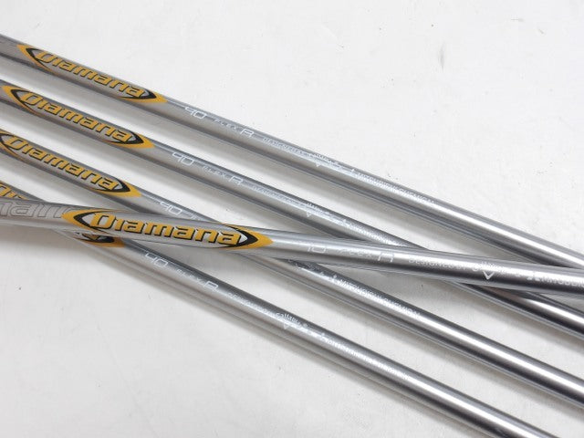 Callaway Mavrik Max Irons 6-9 (5pc) — Diamana R — Japan Model, Used