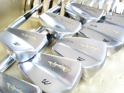 Mizuno Pro MS-203 Irons (9pc) — Dynamic Gold S200 S — Japan Model, Used
