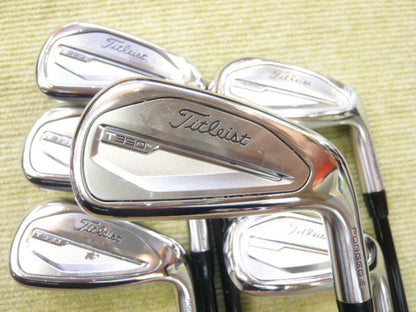 Titleist T350 Irons 6-PW (6pc) — TENSEI S — Japan Model, Used