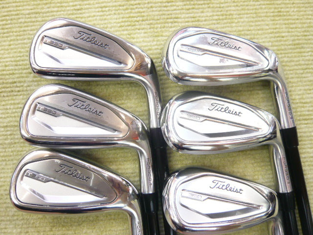 Titleist T350 Irons 6-PW (6pc) — TENSEI S — Japan Model, Used