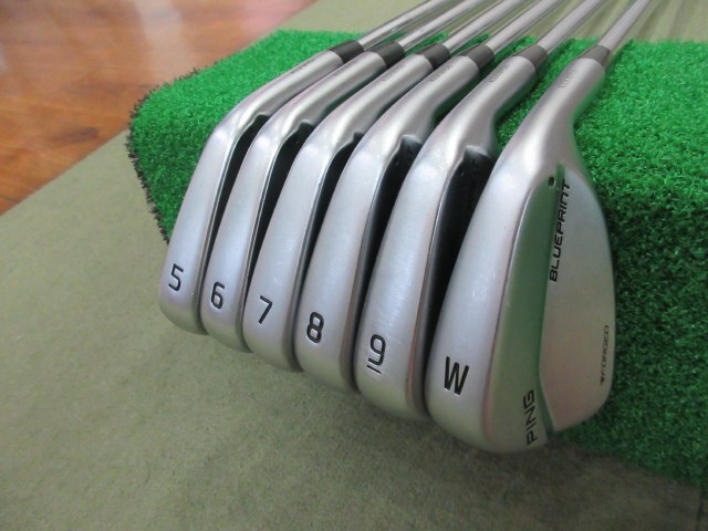 Ping Blueprint Irons 5-9 (6pc) — NS PRO S — Japan Model, Used