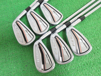 Cobra King Tour Forged Tec Irons 5-pw (6pc) — Dynamic Gold S200 — Japan Model, Used