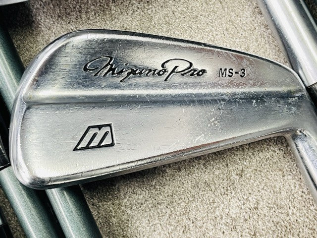 Mizuno Pro MS-3 Irons 3-9 (7pc) — Japan Model, Used