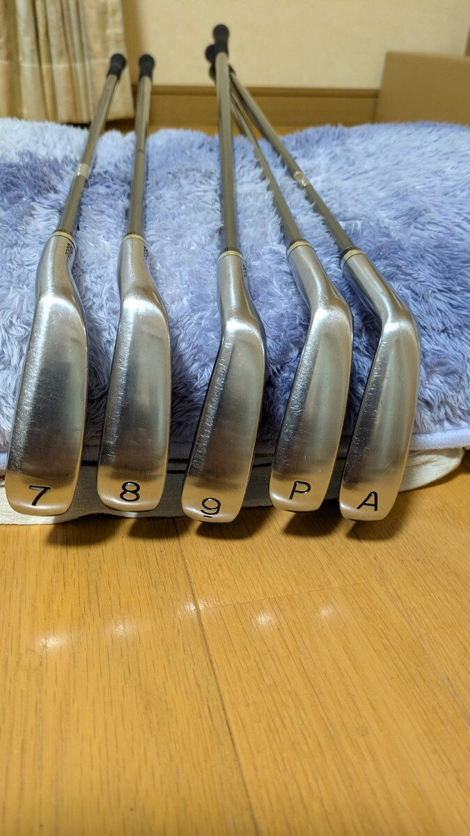 PRGR egg Forged Irons (5pc) — Flex SR — Japan Model, Used