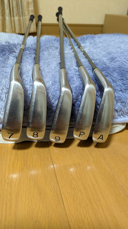 PRGR egg Forged Irons (5pc) — Flex SR — Japan Model, Used