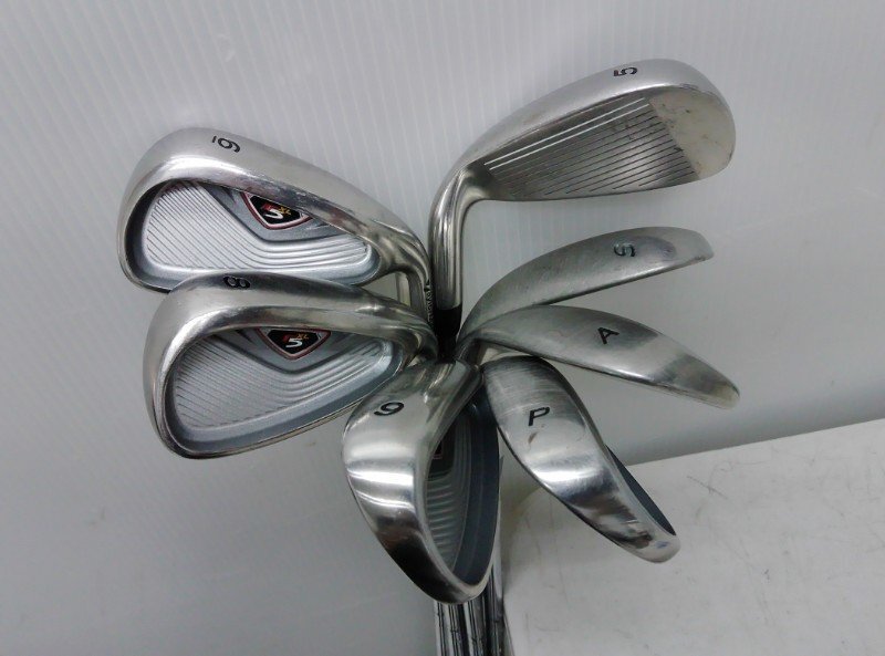 TaylorMade r5 XL Irons 8-AW (7pc) — Flex S — Japan Model, Used
