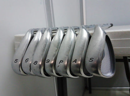 TaylorMade r5 XL Irons 8-AW (7pc) — Flex S — Japan Model, Used