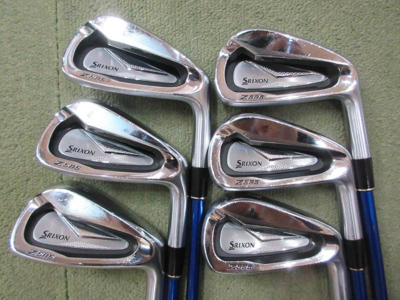 Srixon Z585 Irons 5-9 (6pc) — Miyazaki S — Japan Model, Used