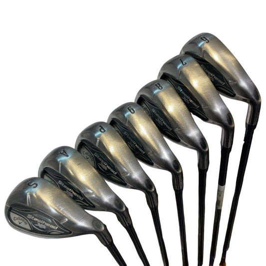 Callaway Steelhead XR Irons (7pc) — Flex S — Japan Model, Used