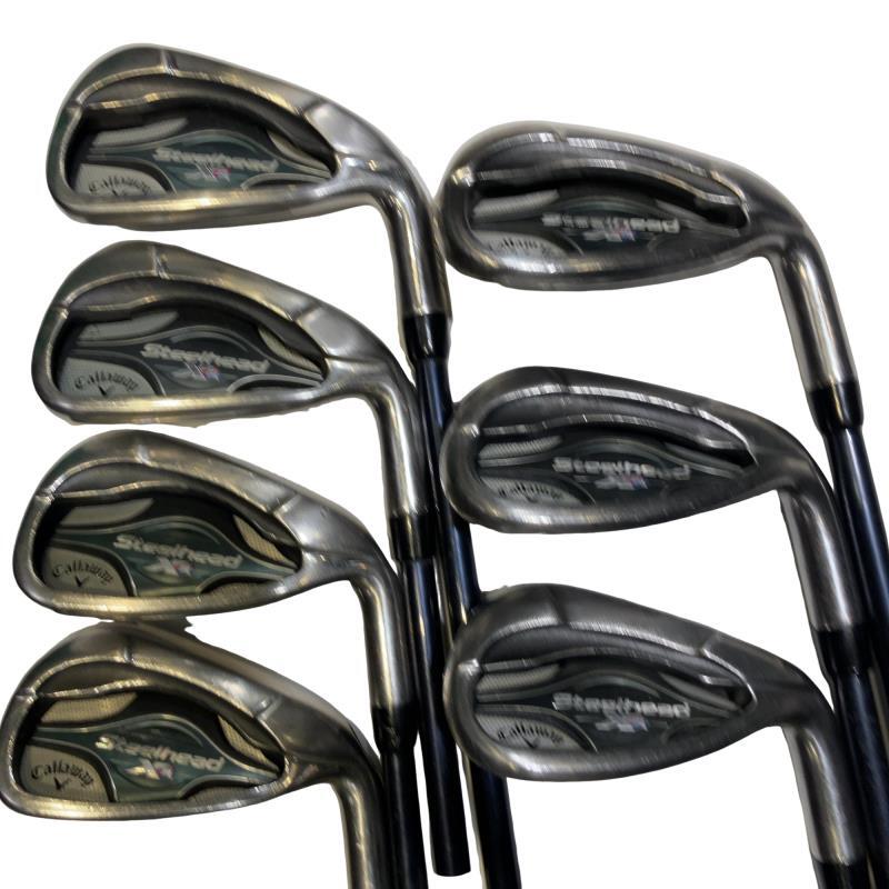 Callaway Steelhead XR Irons (7pc) — Flex S — Japan Model, Used