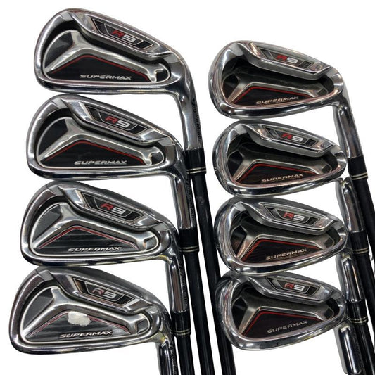 TaylorMade R9 MAX Irons (8pc) — Flex S — Japan Model, Used