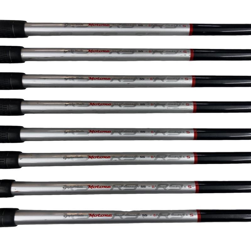 TaylorMade R9 MAX Irons (8pc) — Flex S — Japan Model, Used
