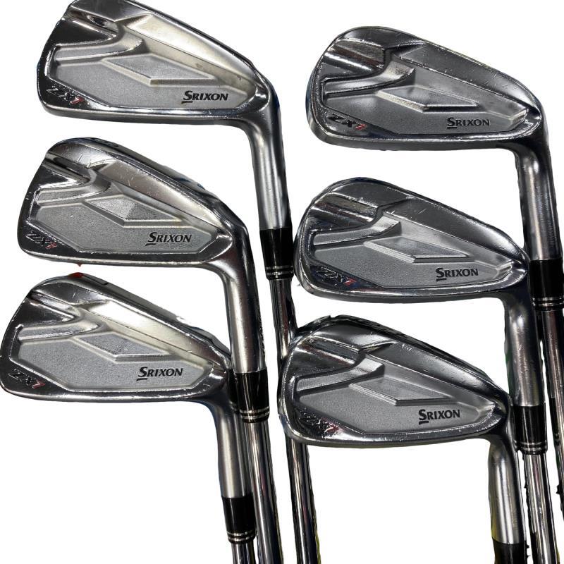 Dunlop Srixon ZX7 Irons (6pc) — Flex S — Japan Model, Used