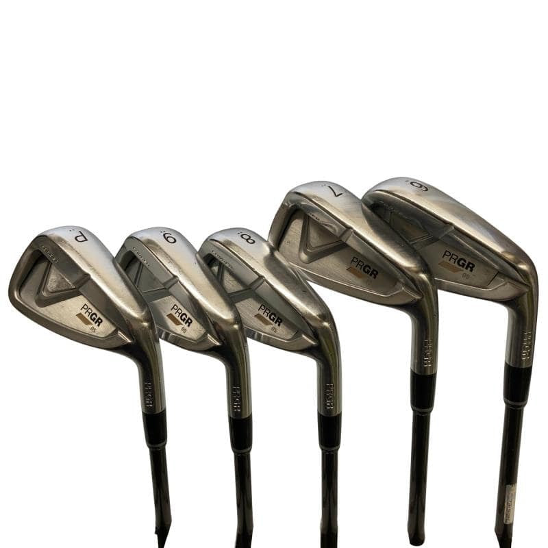 PRGR 05 Irons (5pc) — MCI SR — Japan Model, Used