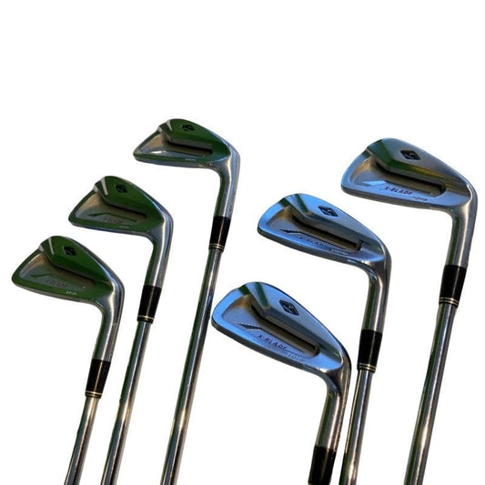 Bridgestone TourStage X-Blade 701G Irons (6pc) — Dynamic Gold S — Japan Model, Used