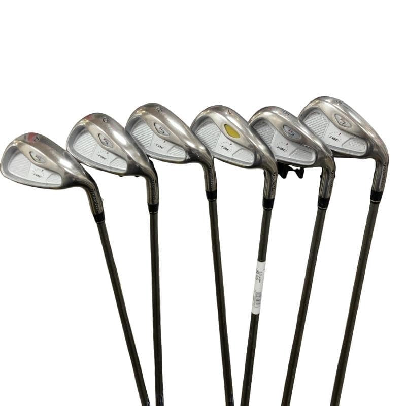 TaylorMade Rac Irons (6pc) — Flex R — Japan Model, Used