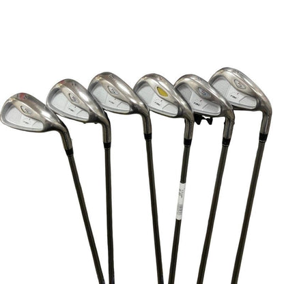 TaylorMade Rac Irons (6pc) — Flex R — Japan Model, Used