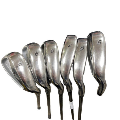 TaylorMade Rac Irons (6pc) — Flex R — Japan Model, Used