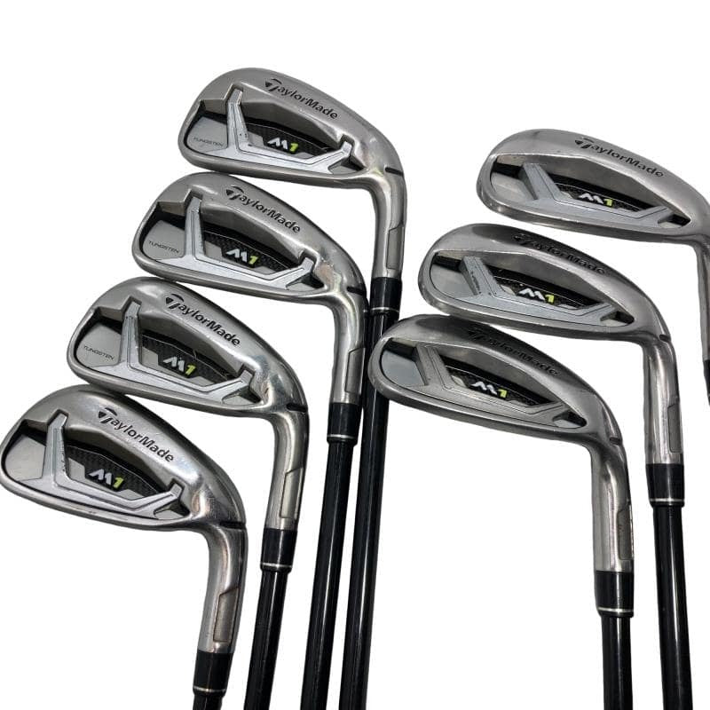 TaylorMade M1 Irons (7pc) — Flex S — Japan Model, Used