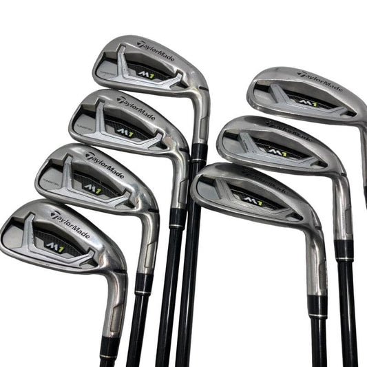 TaylorMade M1 Irons (7pc) — Flex S — Japan Model, Used