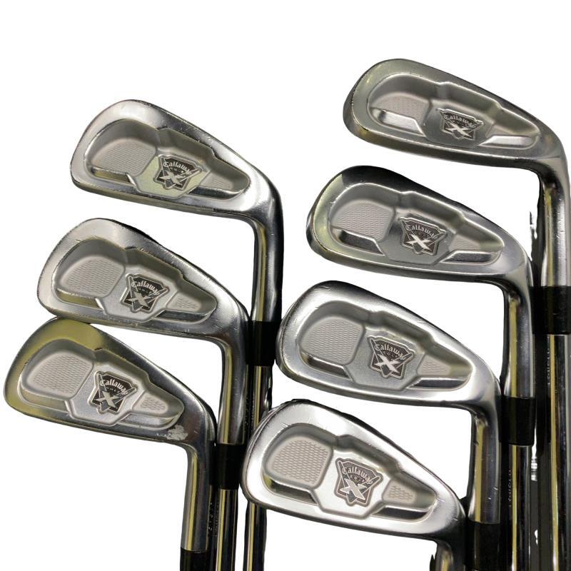 Callaway X Forged 2009 Irons (7pc) — Flex S — Japan Model, Used