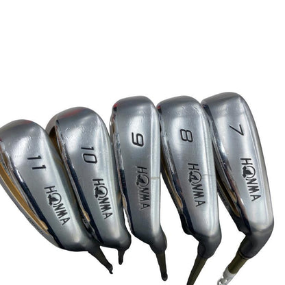 HONMA Beres IS-06 Irons (5pc) — ARMRQ R — Japan Model, Used