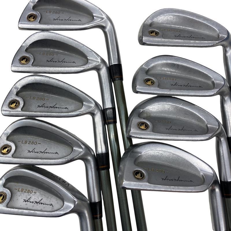 HONMA LB-280 Irons (9pc) — Flex S — Japan Model, Used