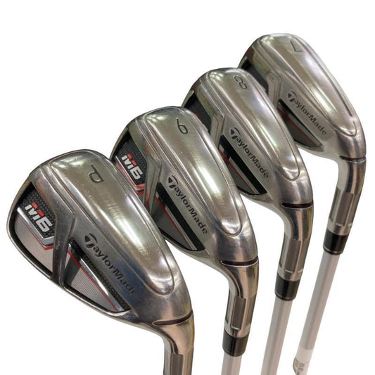 TaylorMade M6 Irons (4pc) — Flex L — Japan Model, Used