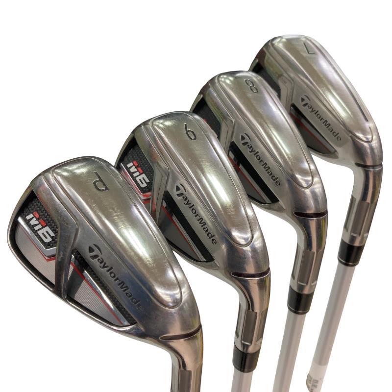 TaylorMade M6 Irons (4pc) — Flex L — Japan Model, Used