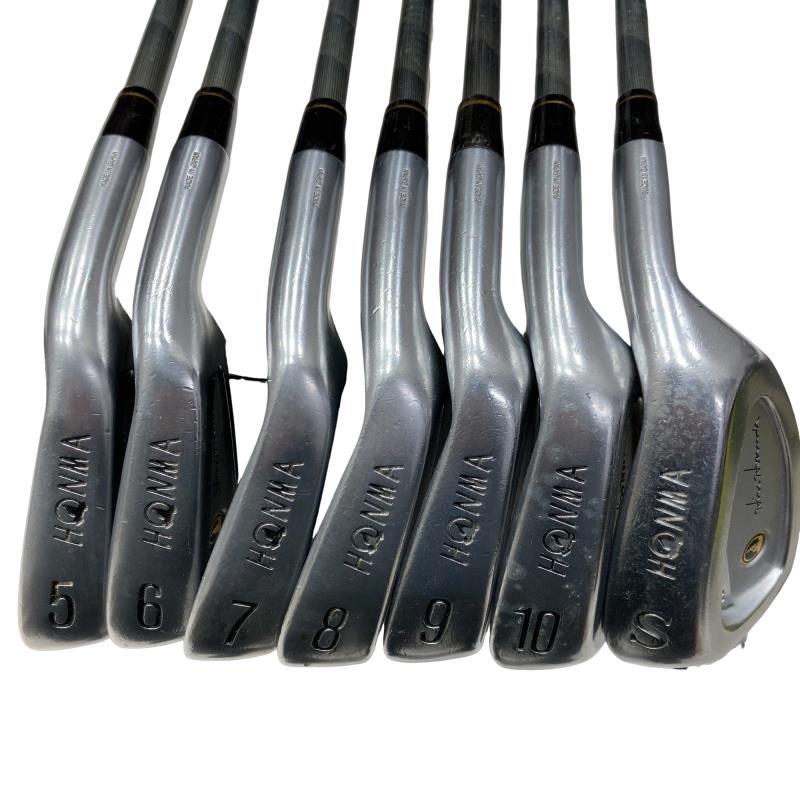 HONMA LB-606 Irons (7pc) — Flex S — Japan Model, Used