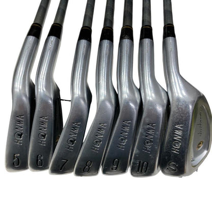 HONMA LB-606 Irons (7pc) — Flex S — Japan Model, Used