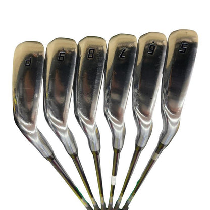 Bridgestone Tour B JGR HF3 Irons (6pc) — Tour AD S — Japan Model, Used