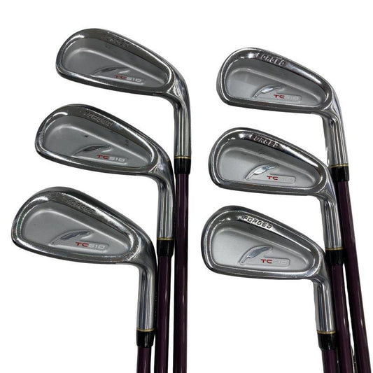 Fourteen TC-510 Forged Irons (6pc) — Flex R — Japan Model, Used