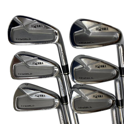 HONMA Tour World TW747 Vx Irons (6pc) — Flex S — Japan Model, Used