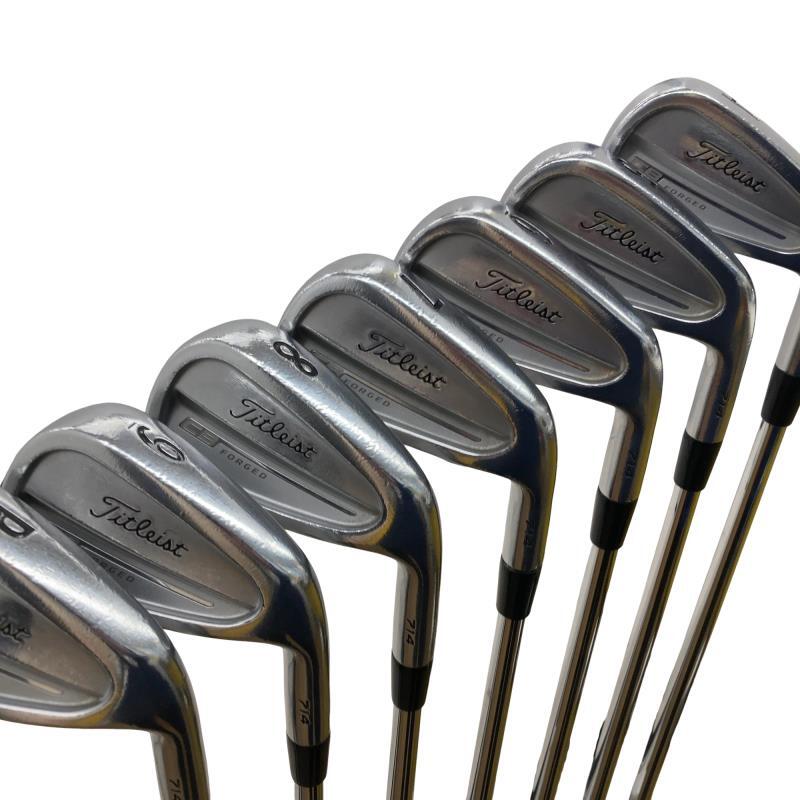 Titleist CB 714 Irons (7pc) — Flex S — Japan Model, Used