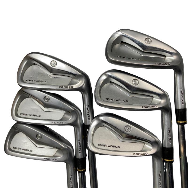 HONMA Tour World TW717P Irons (6pc) — NS PRO 950GH S — Japan Model, Used