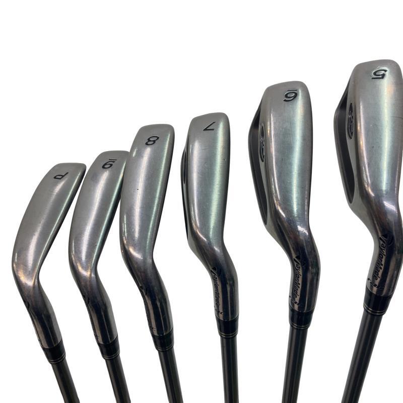TaylorMade R7 Irons (6pc) — Flex S — Japan Model, Used