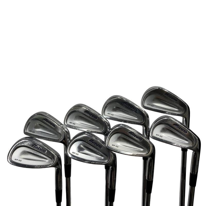 Mizuno MP-60 Irons (8pc) — Dynamic Gold S — Japan Model, Used