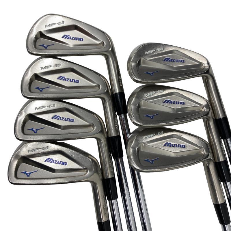 Mizuno MP-63 Irons (7pc) — Dynamic Gold S — Japan Model, Used