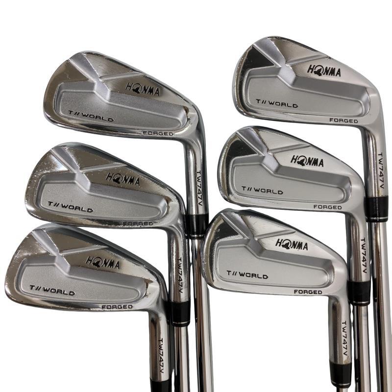 HONMA Tour World TW747 Vx Irons (6pc) — Flex S — Japan Model, Used
