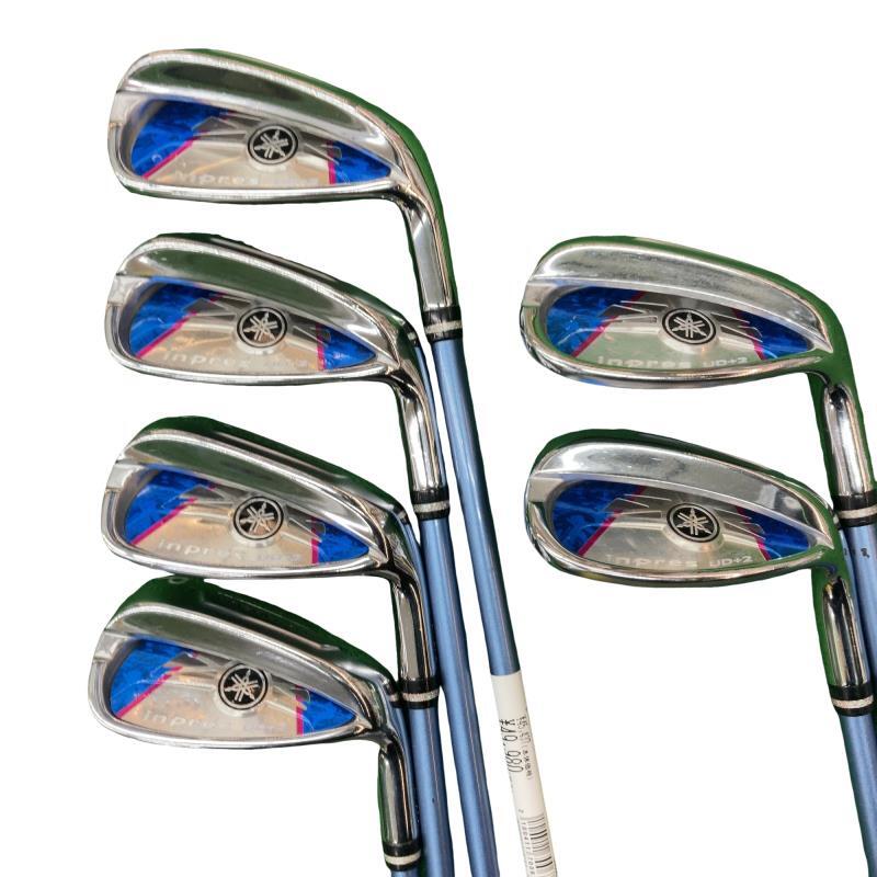 Yamaha Inpres UD+2 Ladies Irons (6pc) — Flex L — Japan Model, Used