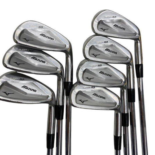 Mizuno MP-63 Irons 4-5 (7pc) — Flex S — Japan Model, Used