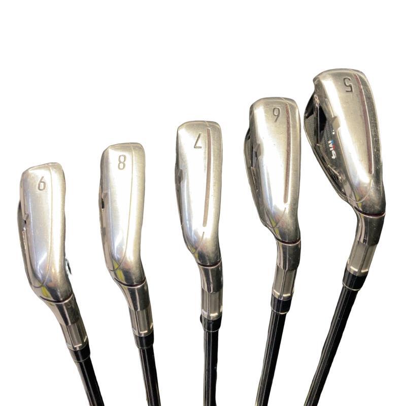 TaylorMade M4 Irons 5-9 (5pc) — FUBUKI TM6 R — Japan Model, Used