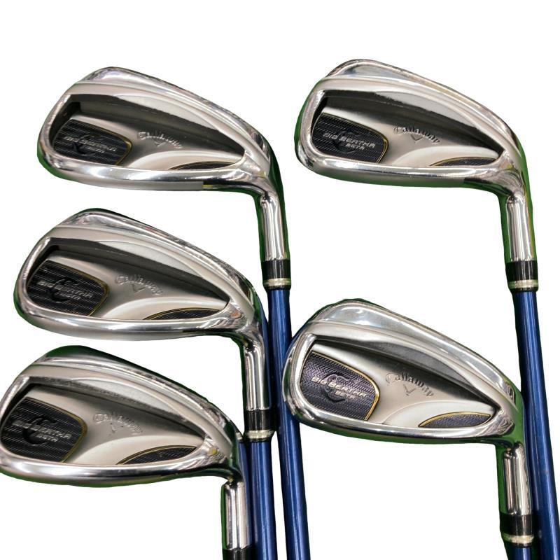 Callaway Big Bertha 2016 Irons (5pc) — Flex R — Japan Model, Used
