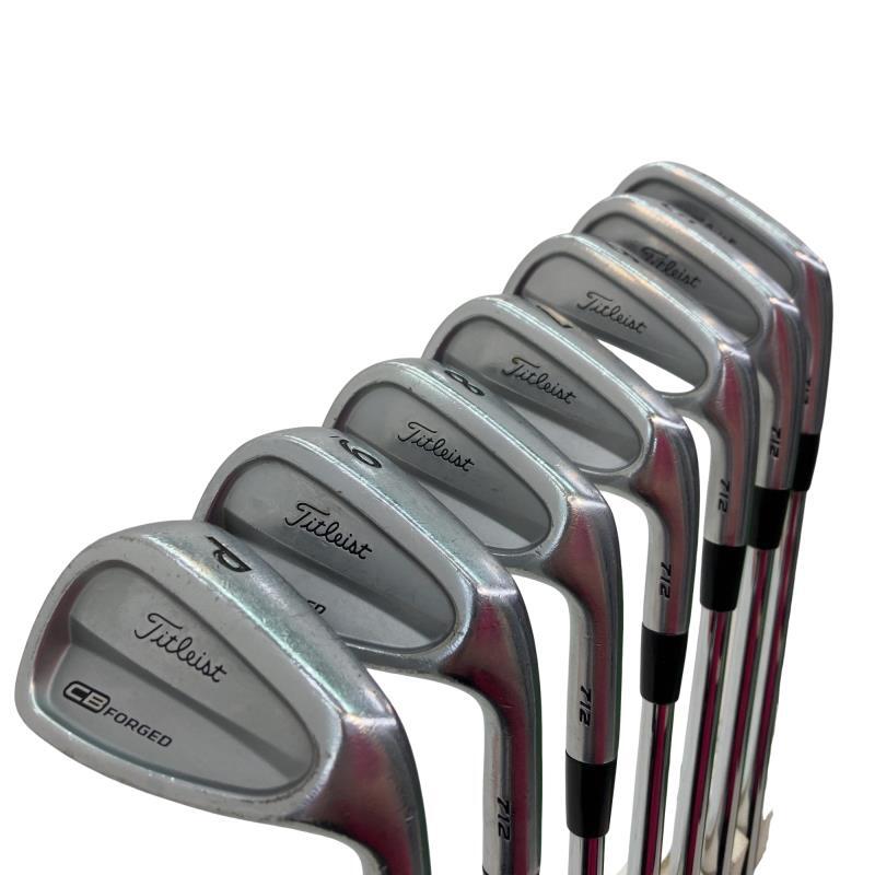 Titleist CB 712 Irons (7pc) — Flex S — Japan Model, Used
