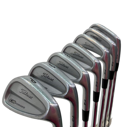 Titleist CB 712 Irons (7pc) — Flex S — Japan Model, Used